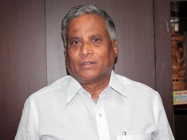 Housing and District incharge Minister V Somanna. (DH photo)