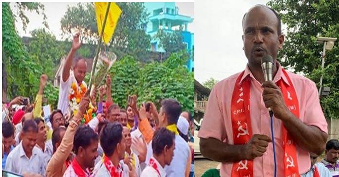 Vinod Nikole of the CPI (M).