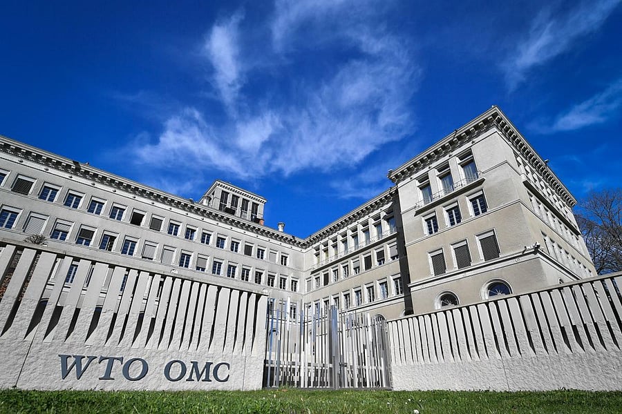 World Trade Organization (WTO) headquarters in Geneva. (AFP Photo)