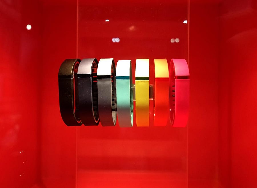 Google has agreed to buy Fitbit for $2.1 billion in a move giving the US tech giant an entry into the wearable technology space, the two companies announced on November 1, 2019. (Photo by AFP)