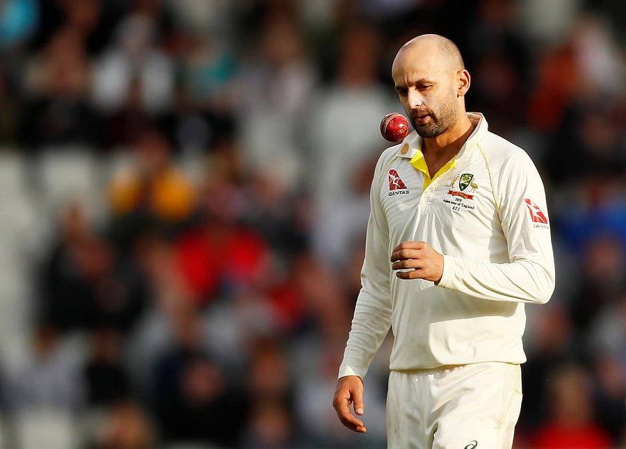  Australia's Nathan Lyon. (Reuters photo)