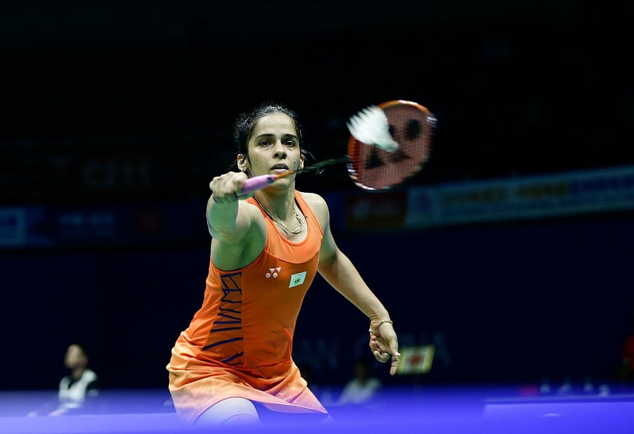 File AFP picture of Saina Nehwal
