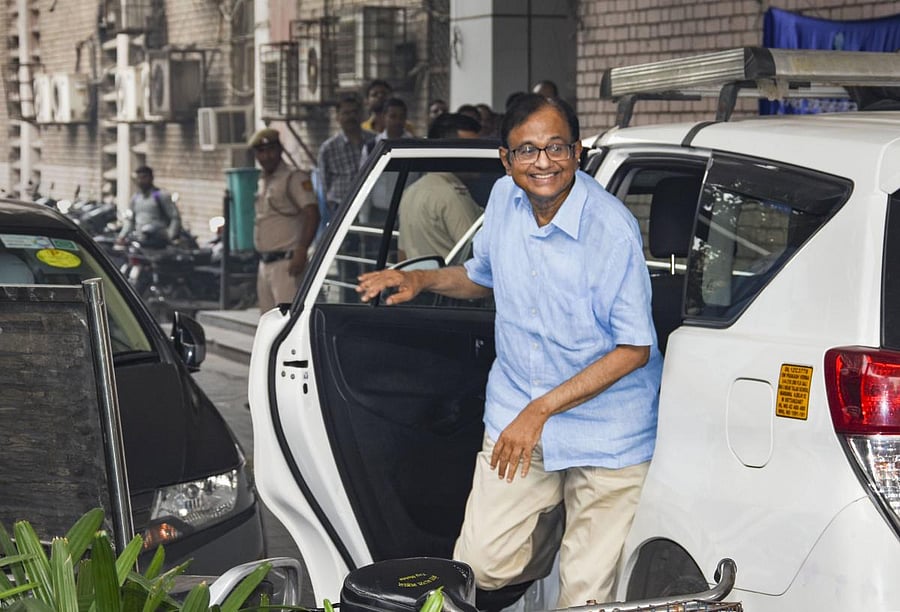 P Chidambaram. (PTI File Photo)