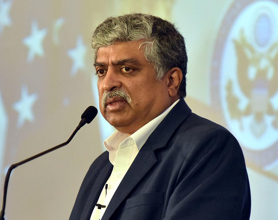 Infosys Non executive Chairman Nandan Nilekani (DH File Photo)