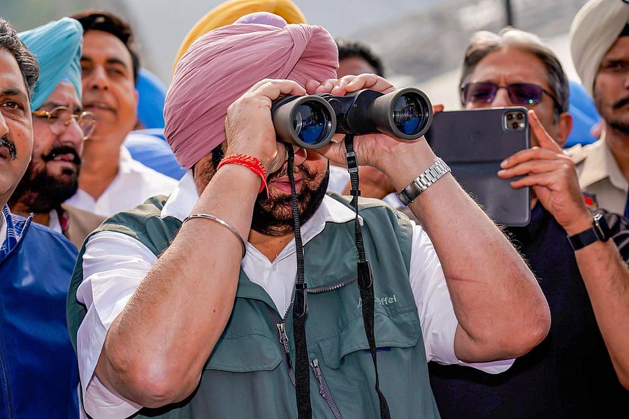 Chief Minister Capt Amarinder Singh has minced no words, stating that the corridor link is an ISI agenda that will crop up sleeper cells in Punjab. (PTI Photo)