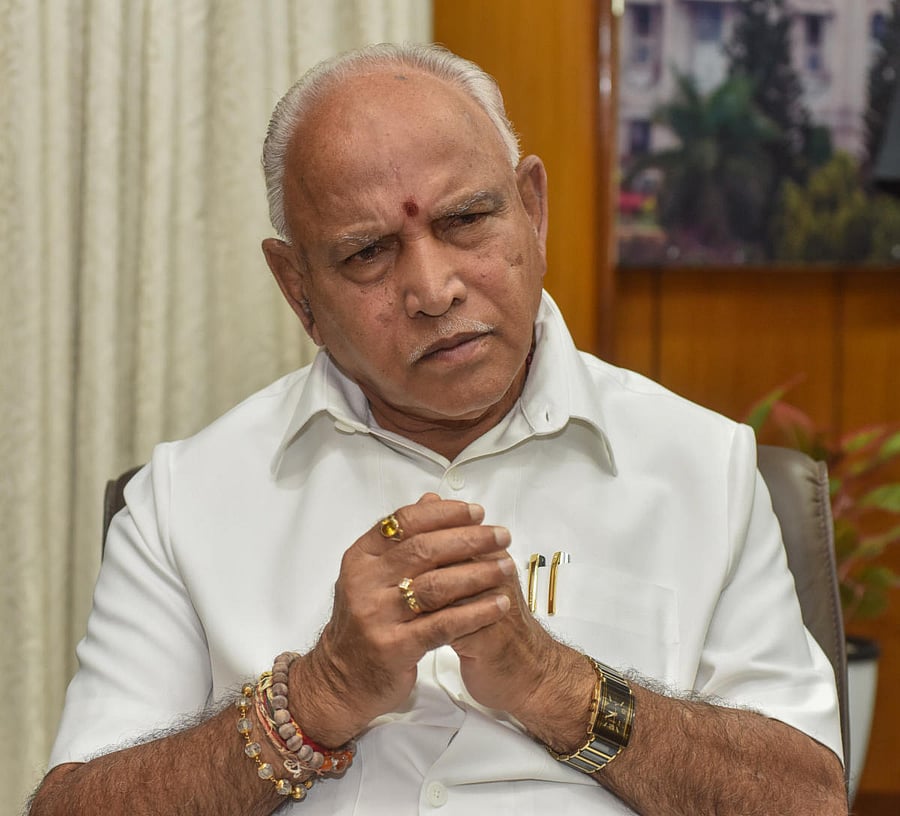 Chief Minister BS Yediyurappa (DH Photo)