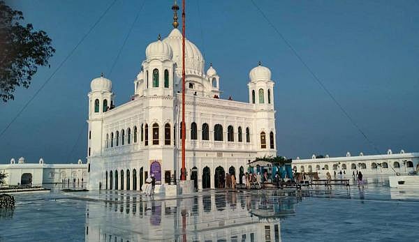 A view of Gurdwara Kartarpur Sahib in Pakistan. (PTI photo)
