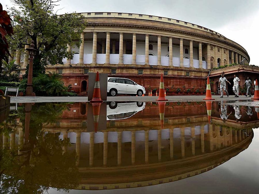 Sharma appeared to be suggesting that Modi's government should bring about a legislation for construction of the Ram temple. PTI file photo.