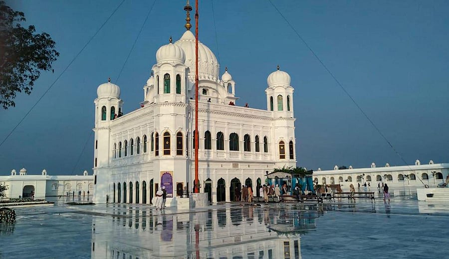 The agreement will allow 5,000 Indian pilgrims daily to visit Gurdwara Darbar Sahib where Guru Nanak spent the last 18 years of his life. Photo/PTI