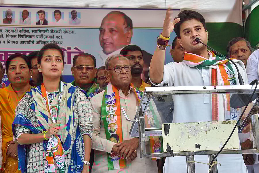  Congress General Secretary Jyotiraditya Scindia. (PTI Photo)