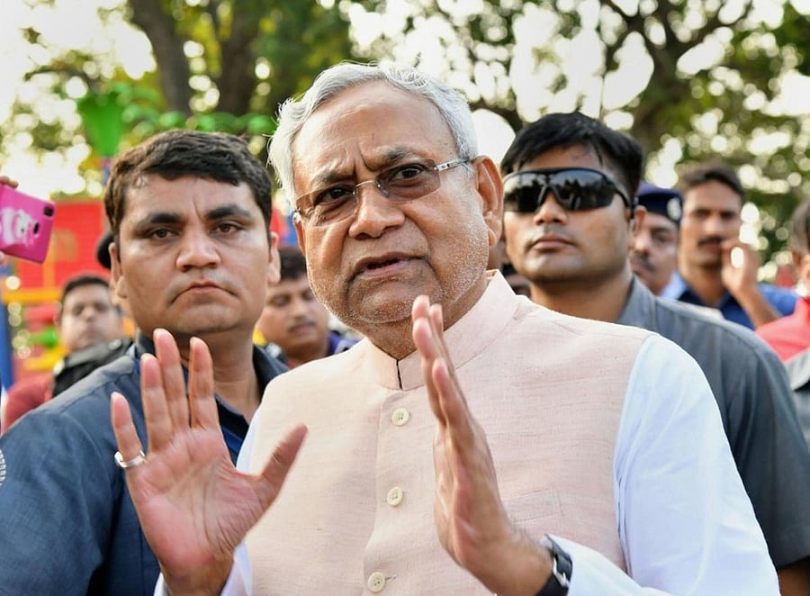 Bihar Chief Minister Nitish Kumar. (PTI Photo)