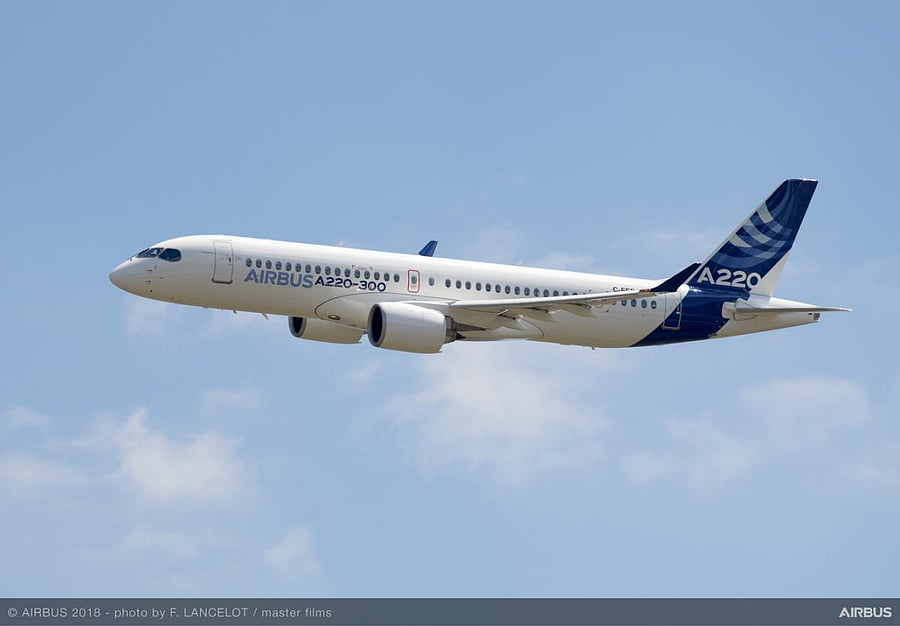 Airbus A220. (File Photo/Airbus)
