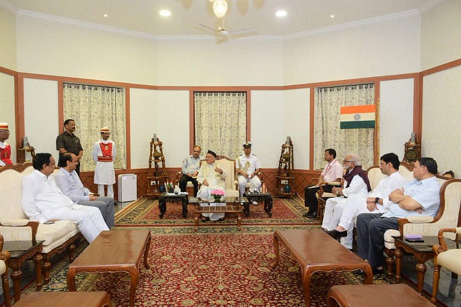 The governor had invited the NCP, the third-largest party in the 288-member Assembly with 54 MLAs, to "express ability and willingness" to stake a claim for the government. PTI