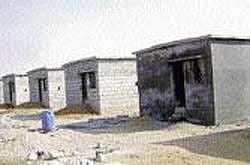 The Aasare houses constructed at Anoora K village of Yadgir taluk. DH Photo