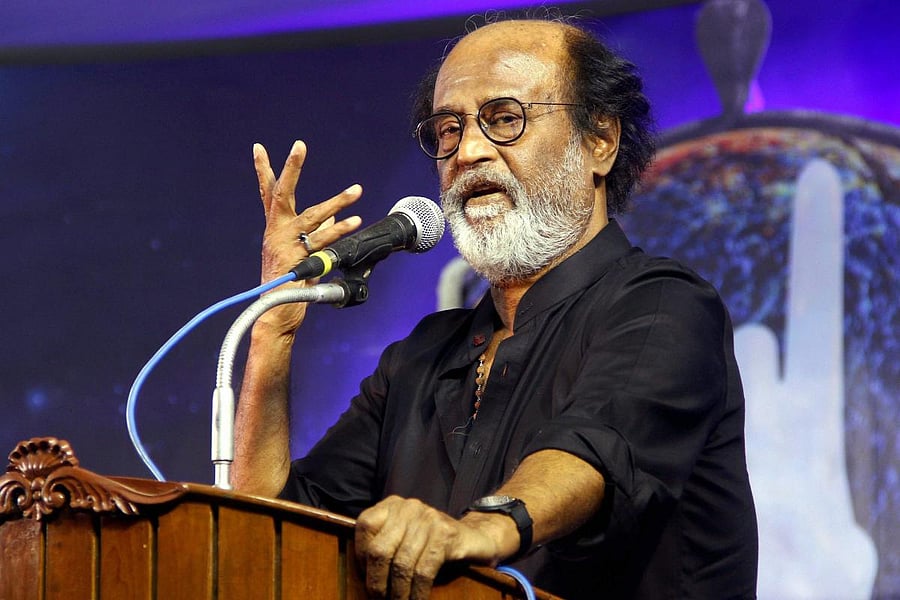 Superstar Rajinikanth. PTI file photo