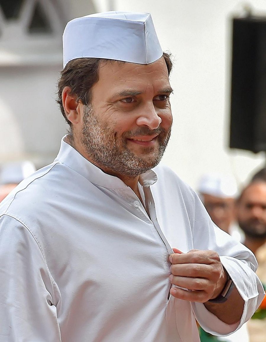 Congress president Rahul Gandhi. PTI