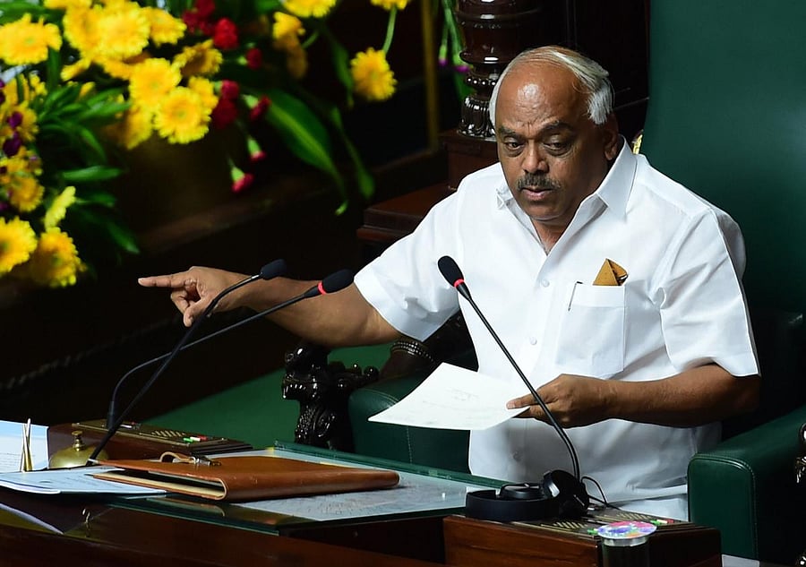 Former Karnataka Speaker K R Ramesh Kumar