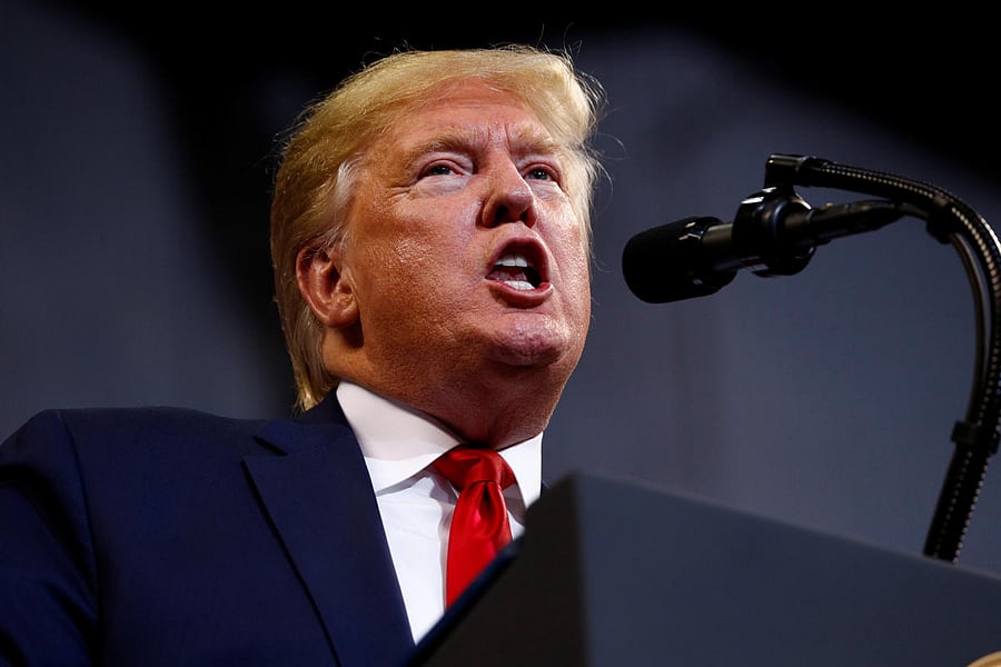 U.S. President Donald Trump. (Photo by REUTERS)