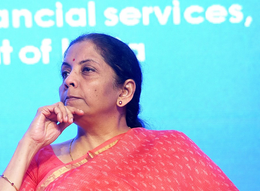 Finance Minister Nirmala Sitharaman. (PTI Photo)