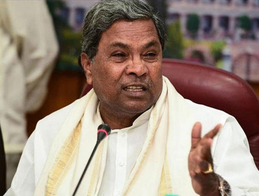 Former Chief Minister Siddaramaiah. (DH Photo)