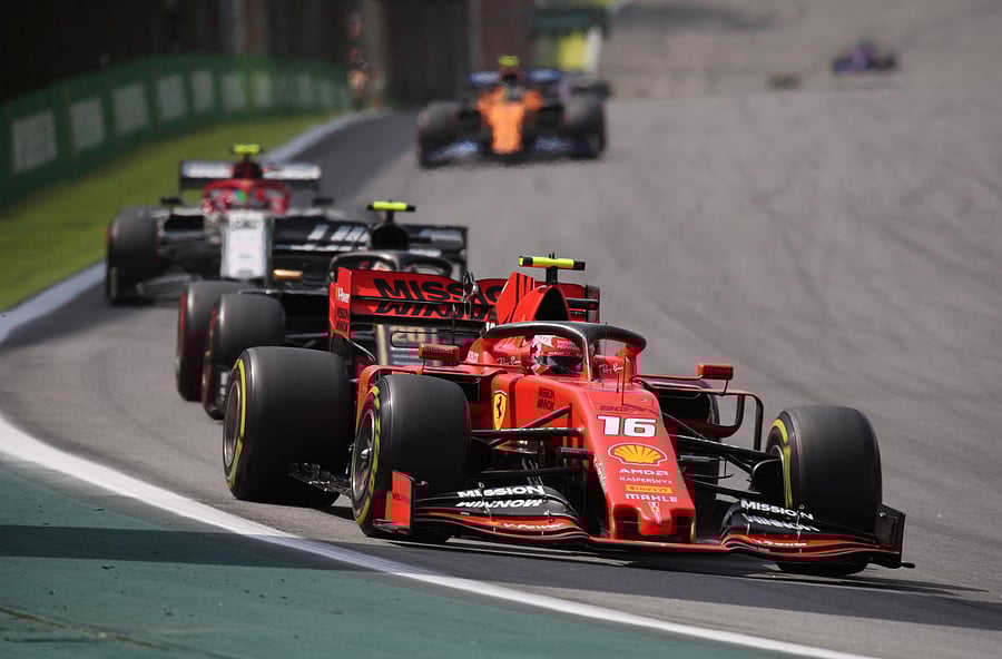 Ferrari team principal Mattia Binotto said he was disappointed. (Photo by Reuters)