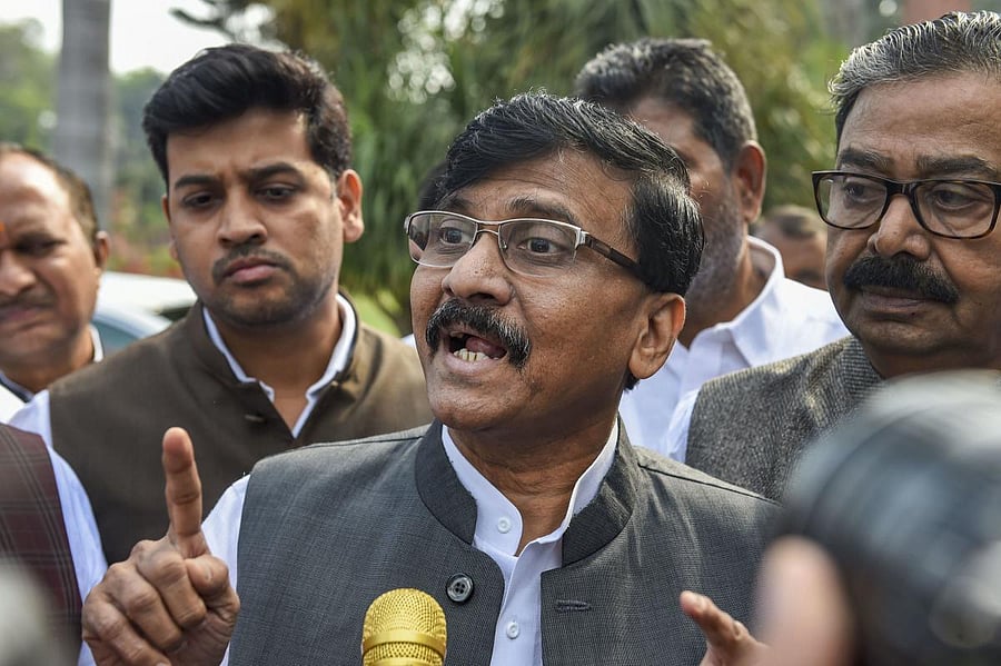 Shiv Sena MP Sanjay Raut (PTI Photo)