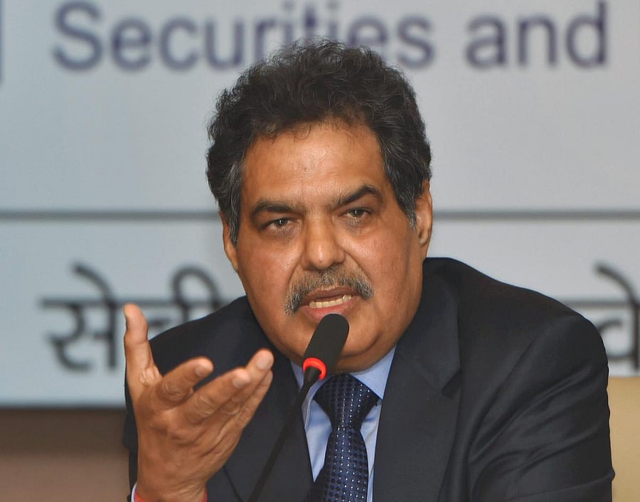 SEBI chairman Ajay Tyagi. (PTI file photo)