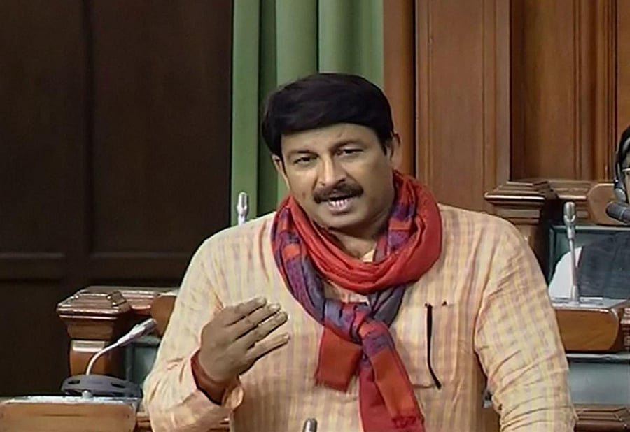BJP MP Manoj Tiwari (PTI Photo)