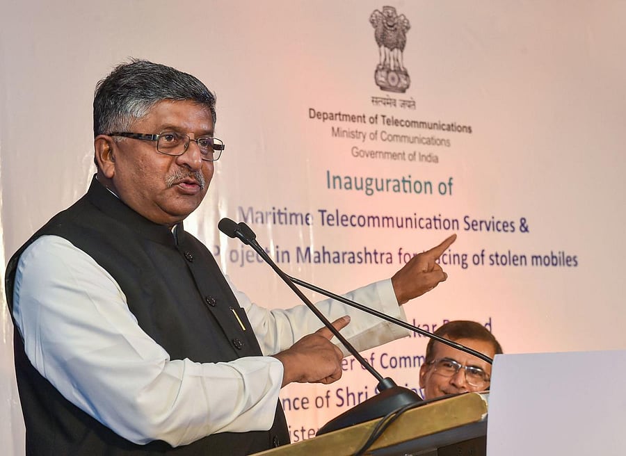 Ravi Shankar Prasad. (Photo by PTI)