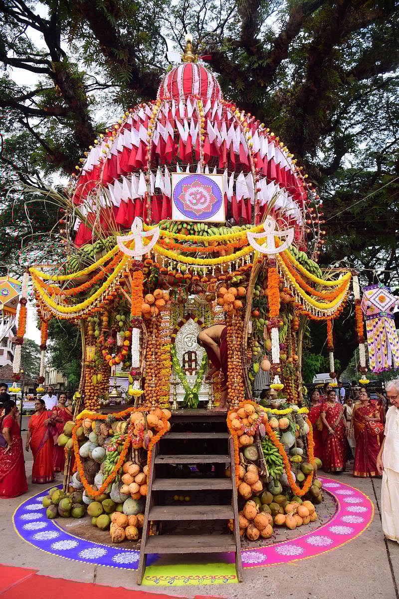 The Mannagudda Gurji of Lord Sri Sharavu Mahaganapathy.