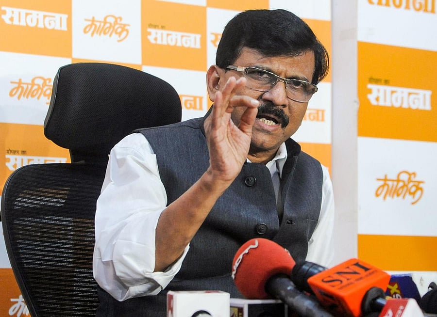 Senior Shiv Sena leader Sanjay Raut. (PTI file photo)