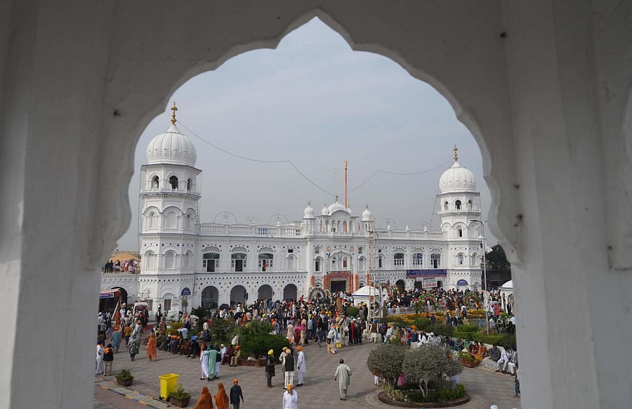 Guru Nanak Dev, at Nankana Sahib, a Pakistani city about 80 kilometres from the eastern city of Lahore. (Photo by AFP)