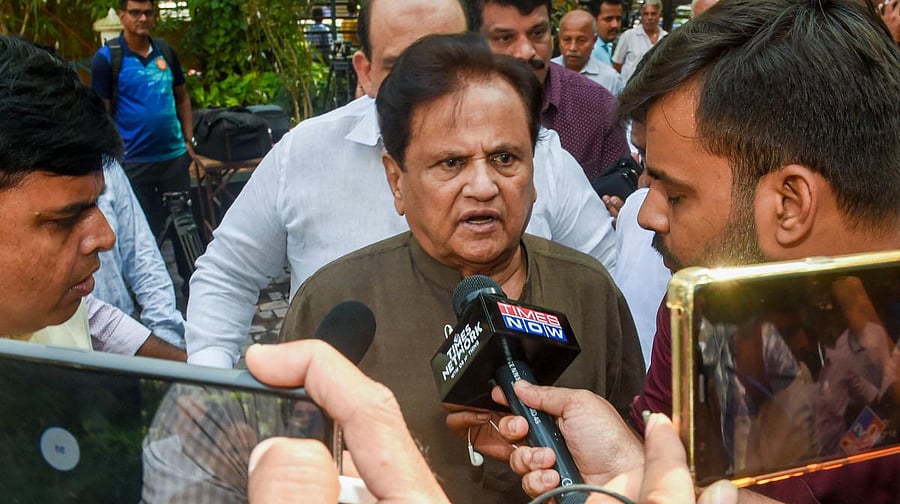 "There was neither band-baja (celebration) nor a procession as the chief minister was sworn-in in a clandestine manner," Patel told reporters. (PTI Photo)