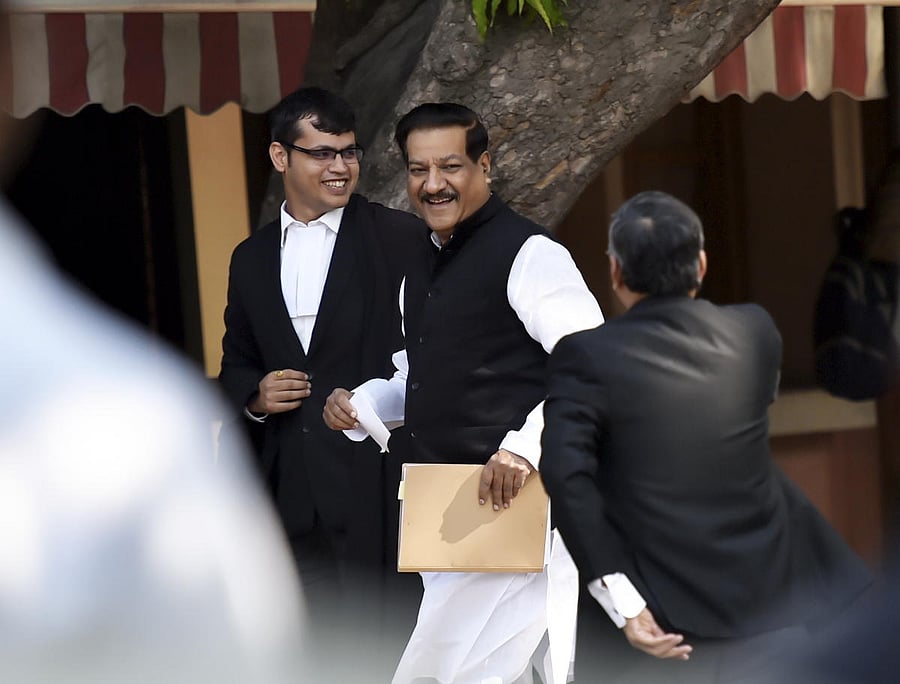 Senior Congress leader Prithviraj Chavan at Supreme Court, in New Delhi, Sunday, Nov. 24, 2019. (PTI file photo)