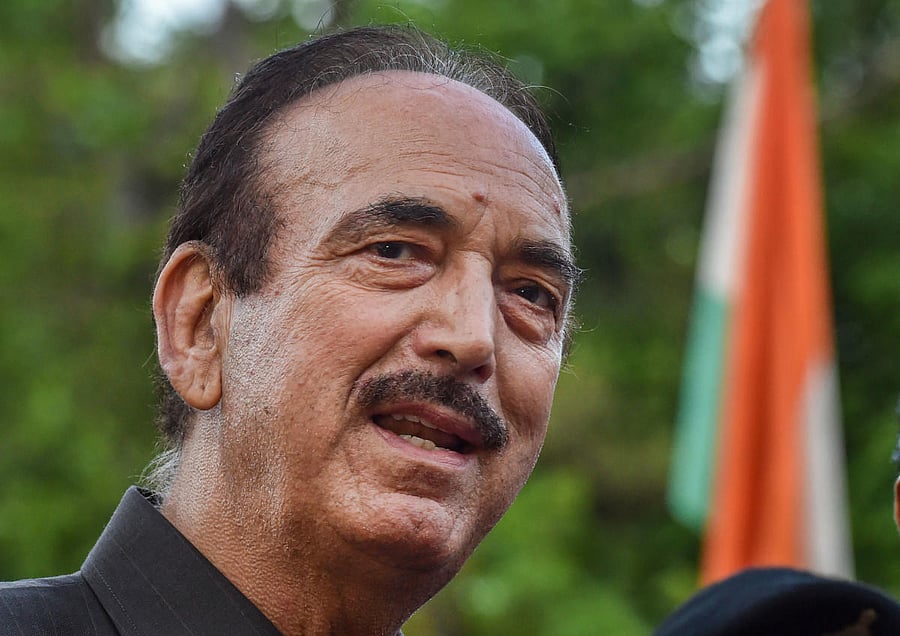 Ghulam Nabi Azad is also present in the meeting. (PTI file photo