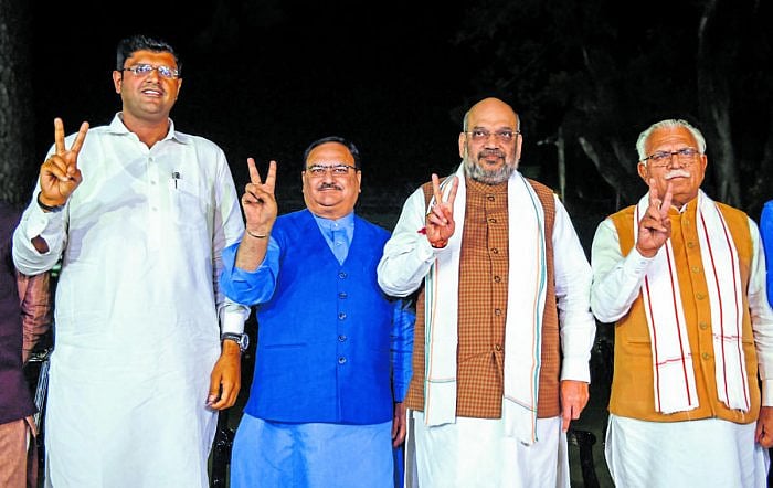 Unlike the BJP which presented a more realistic manifesto, the JJP pledge document has tall promises, like heavy monthly cash doles for unemployed youth, which may be hard to put to affect.