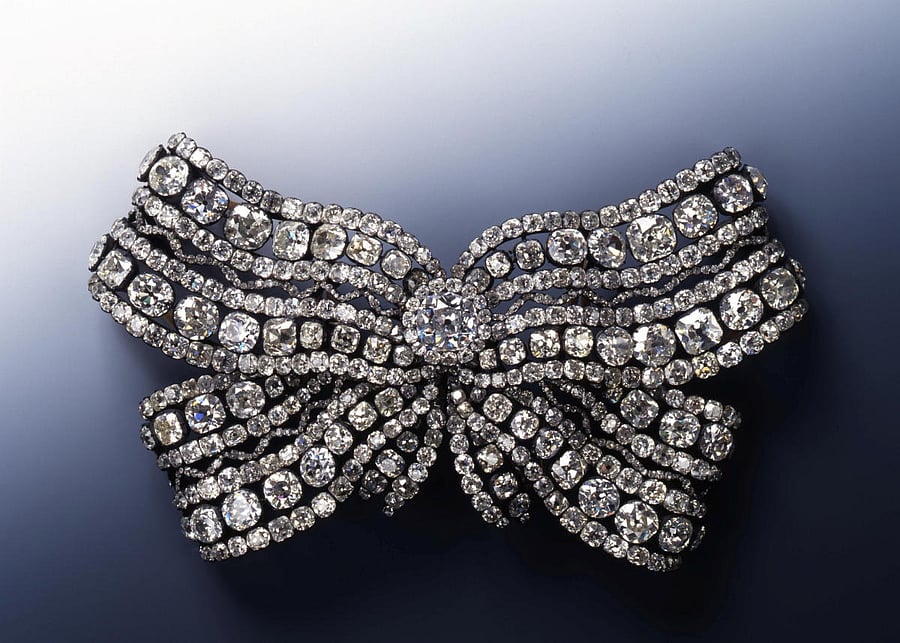 Jewellery stolen during a robbery from the Green Vault city palace in Dresden. (Reuters photo)