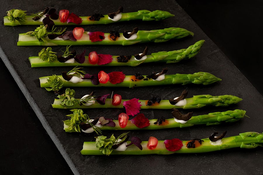 Asparagus bouquet