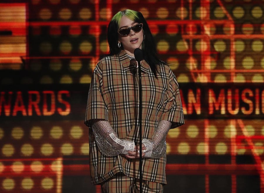 Eilish is the youngest artist ever to be named Billboard's Woman of the Year. Photo/REUTERS