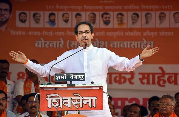 Shiv Sena chief Uddhav Thackeray. (PTI photo)
