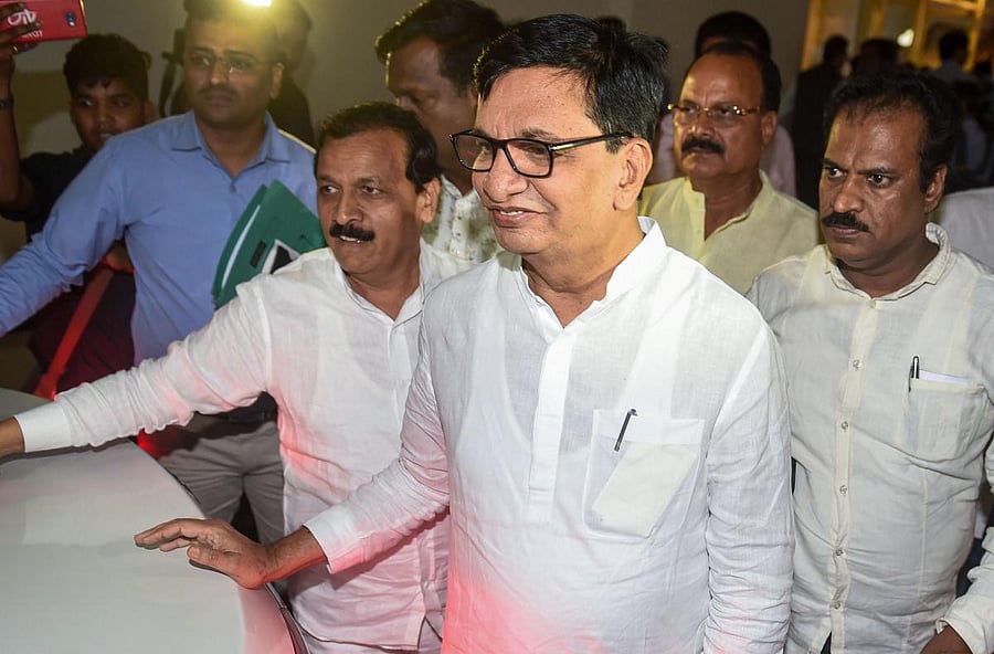 "The number of Cabinet and Minister of State (MoS) posts to be given to each party will also be finalised in next two days," Thorat said. (PTI Photo)