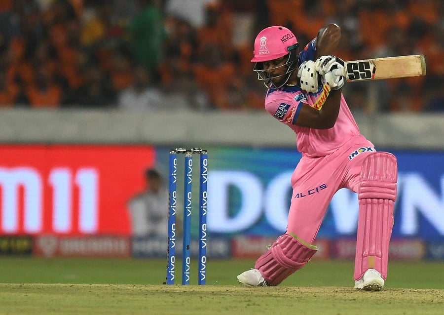  Sanju Samson in action during IPL. (AFP file photo)