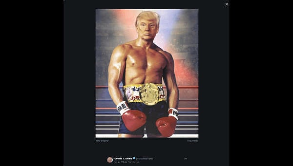 His detractors used the tweet as an opportunity to take swings at Trump, calling the Republcian president "delusional" and "narcissistic." (Photo by Reuters)