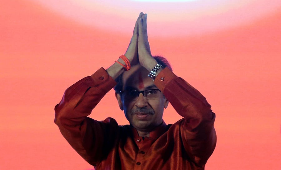 Thackeray, who was sworn in the CM here hours earlier, chaired the first meeting of his cabinet at Sahyadri Guest House in south Mumbai.