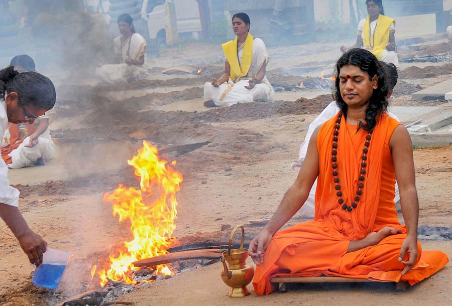 Swami Nithyananda. (PTI Photo)