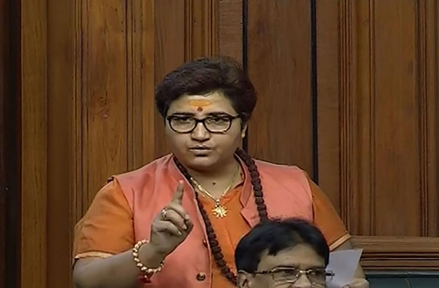 BJP MP Pragya Singh Thakur (PTI Photo)