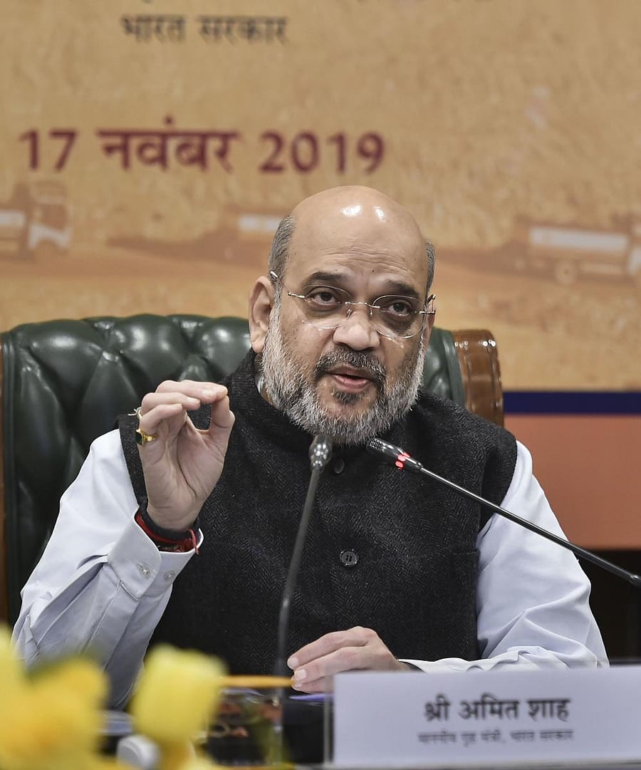 Union Home Minister Amit Shah. PTI file photo