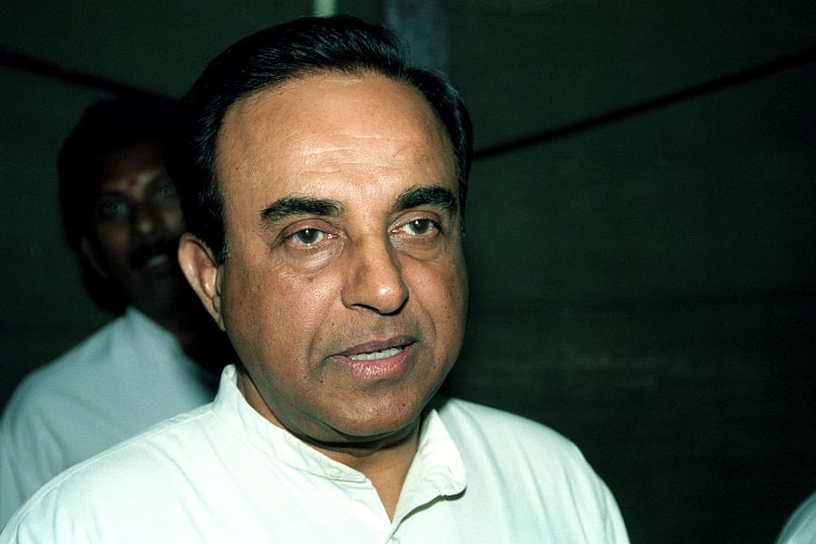 Subramaniyan Swamy. (DH file photo)