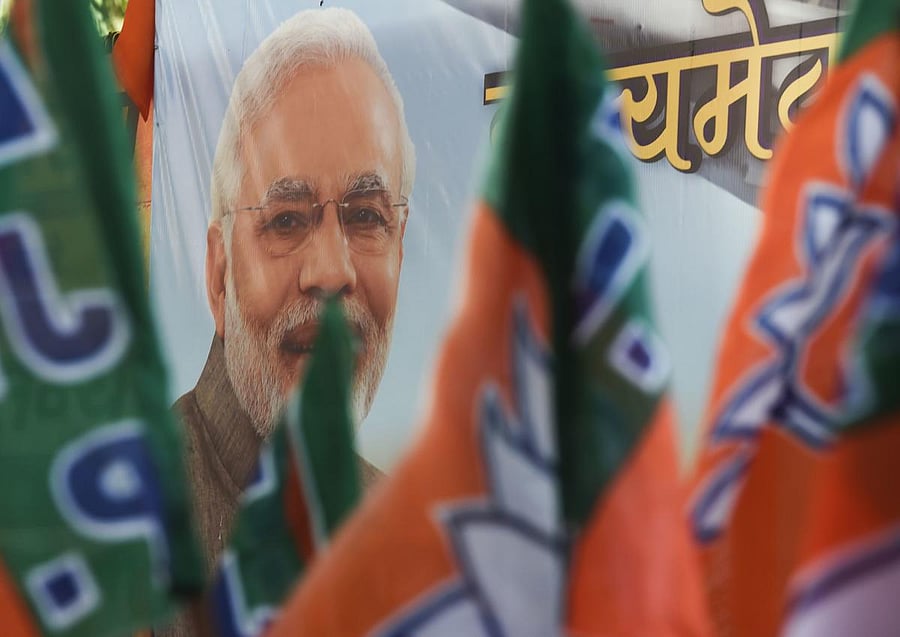 BJP MP Pragya Thakur, whose praise for Mahatma Gandhi's assassin Nathuram Godse had triggered a row last week, will not be able to attend the meeting as the party leadership has barred her from participating in the weekly gathering of its lawmakers during Parliament's sessions. Photo/AFP