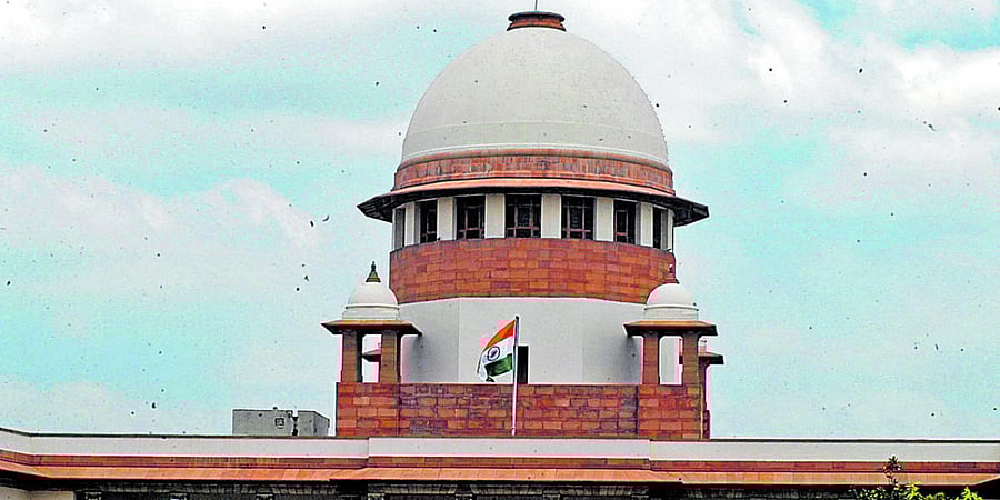 The Supreme Court Building in New Delhi. DH photo
